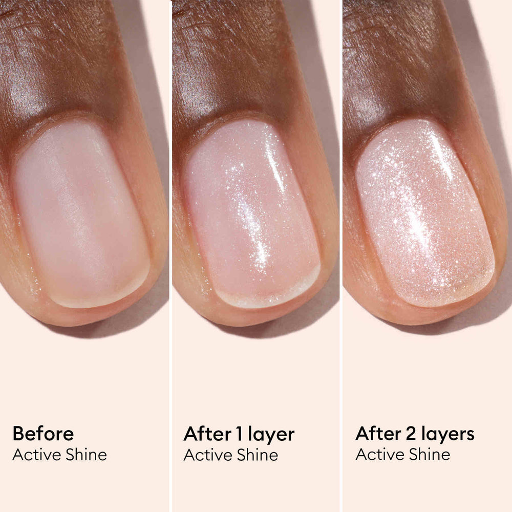 Active Shine – Vernis soin pailleté