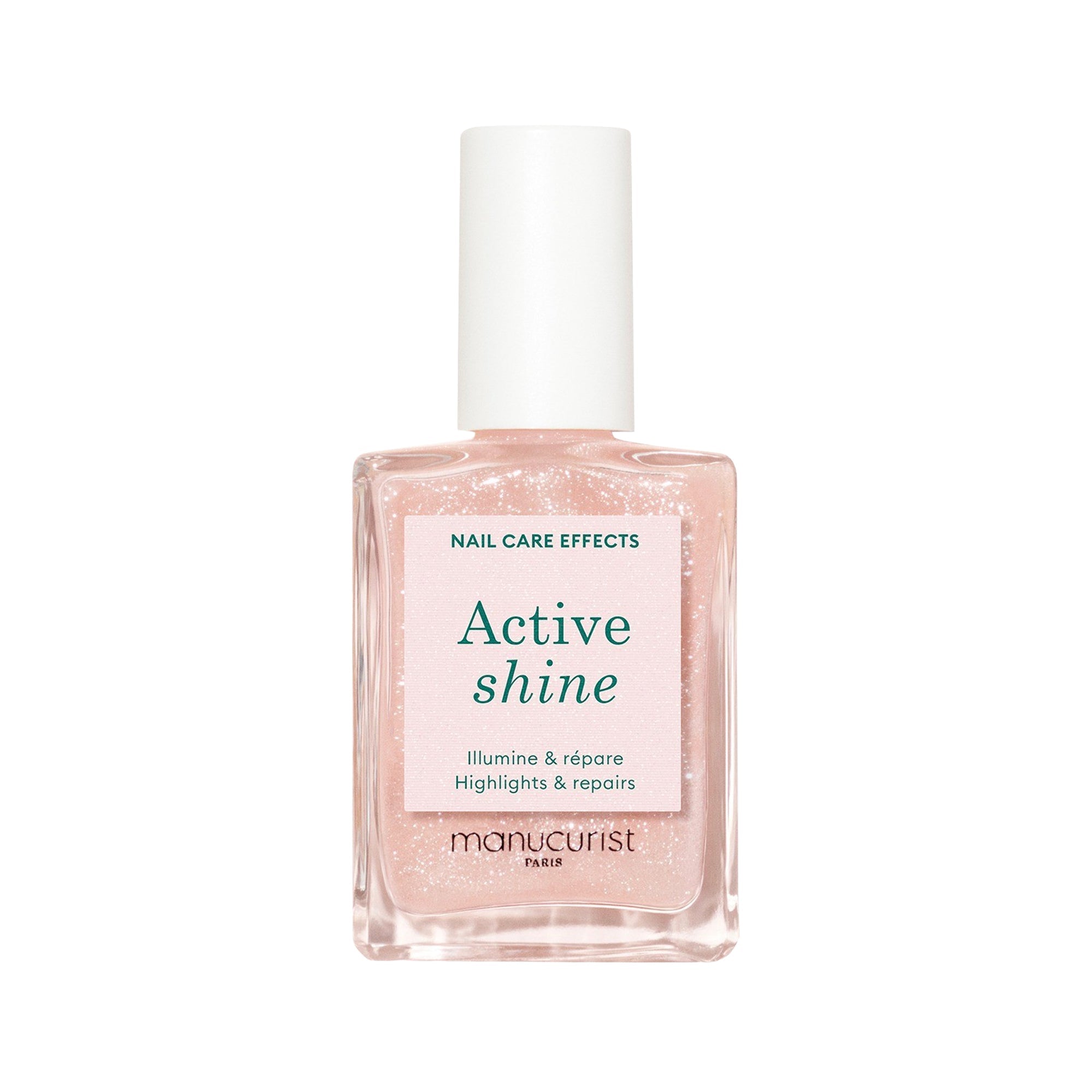 Active Shine – Vernis soin pailleté Active Shine – Glitzer-Pflegelack - Manucurist