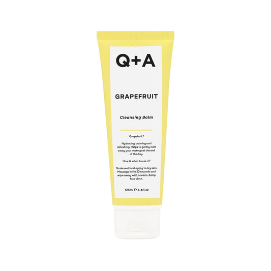 Q+A Baume nettoyant pamplemousse – Grapefruit cleansing balm