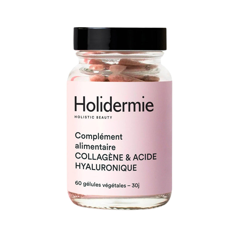 Complément alimentaire Collagène & Acide hyaluronique Collagen &amp; Hyaluronic Acid dietary supplement - Holidermie