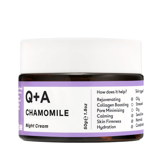 Q+A Crème de nuit apaisante Camomille – Chamomile night cream