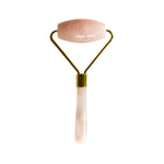 Indisponible - Roller Visage Quartz Rose A+++ Rose Quartz Face Roller A+++ - Yù Beauty