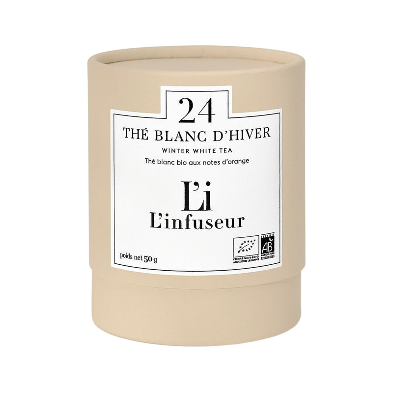 Indisponible - Thé Blanc N°24 – Thé blanc d’hiver Indisponible - Thé Blanc N°24 – Thé blanc d’hiver - L'infuseur