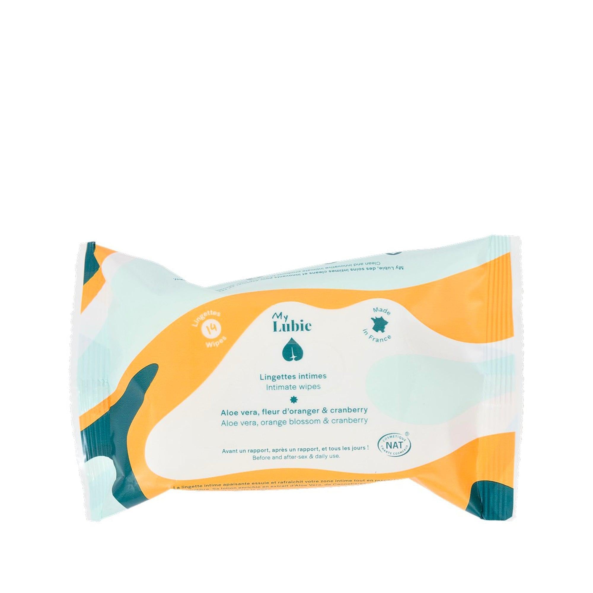 Lingettes intimes rafraîchissantes Refreshing intimate wipes - My Lubie