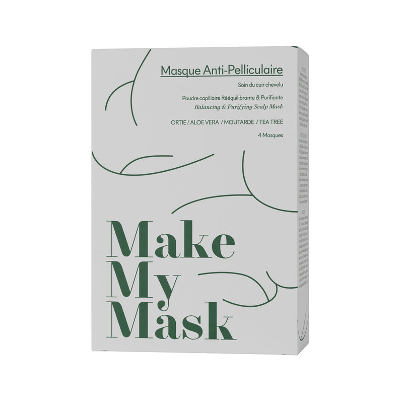 Masques Anti-Pelliculaires Anti-Dandruff Masks - Make My Mask