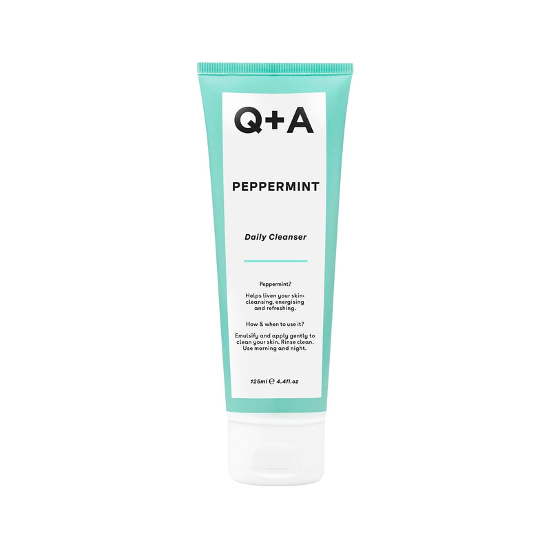 Nettoyant quotidien menthe poivrée – Peppermint daily cleanser Täglicher Pfefferminzreiniger - Q+A