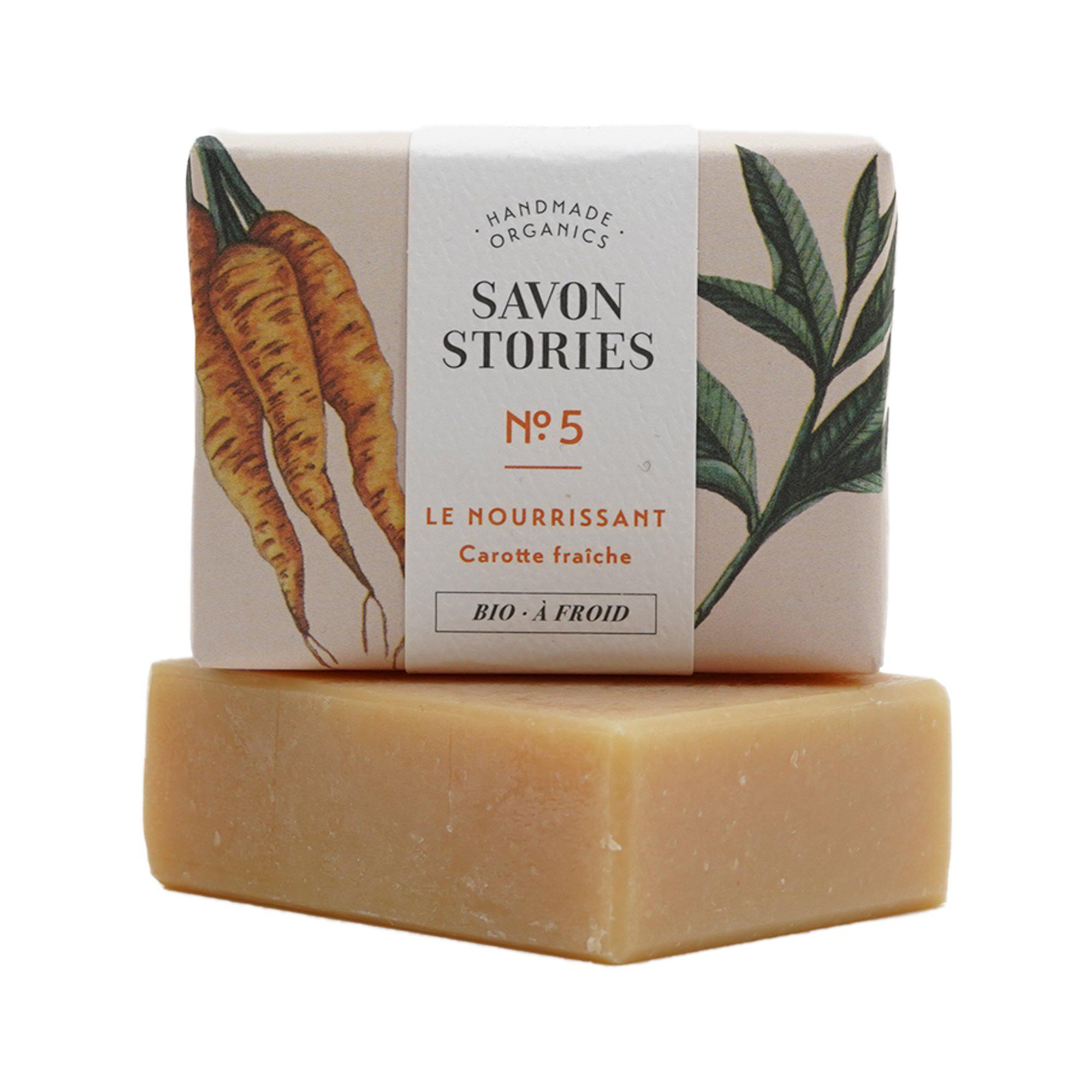 Savon N°5 Le Nourrissant Carotte Fraîche Soap N°5 The Nourishing Fresh Carrot - Savon Stories