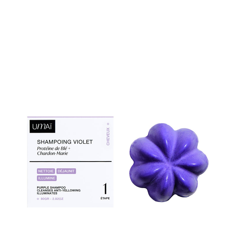 Shampoing solide Violet Lila festes Shampoo - Umaï