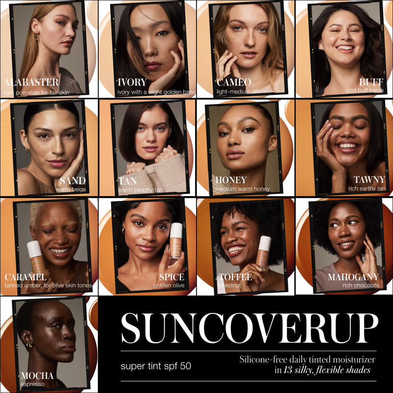 SunCoverup Super Tint SPF50 – Super hydratant teinté