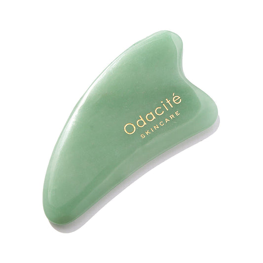 Odacité Crystal Contour Gua Sha Aventurine Verte