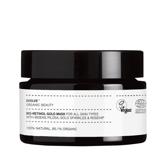 Evolve Beauty Bio-Retinol-Gold-Maske