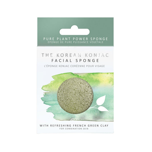 Konjac Sponge Co Éponge Konjac Argile Verte