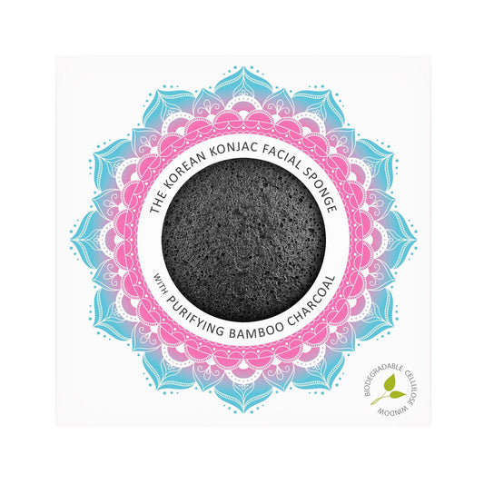 Konjac Sponge Co Bamboo Charcoal Konjac Sponge