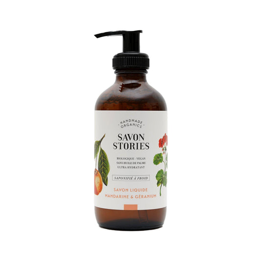 Savon Stories Savon Liquide Mandarine Géranium